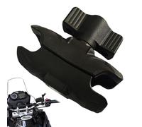 Genérico Base de fixation pour guidon de moto | Base pour rétroviseurs de moto et vélo - Rotation à 360 degrés résistante pour soutenir des caméras de sport et smartphones