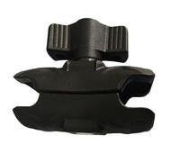 Genérico Base de serrage pour guidon de moto - Base de montage avec pince à bille pour guidon de moto | Outil en alliage rotatif à 360° pour navigation