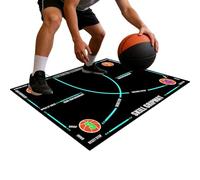 Genérico Basketball FootworkTraining Mat for Kids, Adultes, Athletes, and School Teams | Non-Slip, Indoor & Outdoor Use, Improves Speed, Strength, Coordination | Fitness and PE Training Equipment
