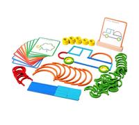 Generico Bâtons Intelligents Pour Enfants - Jeu D'apprentissage Précoce - Jouets Éducatifs Pour La Petite Enfance - Pour Garçons Et Filles Étudiants De L'Élémentaire Éducateurs Familles D'été