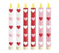 Genérico Battery Candles - Flickering LED Candlesticks Home Decor | Battery Candles Flickering, for Home Dining Table Centerpiece Fireplace Outdoor Christmas Birthday