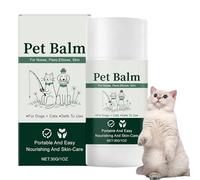 Genérico Baume pour coussinets canins, barre de baume hydratante non grasse pour peau d'animaux, crème nourrissante pour pattes de chat, chien, chiot, pour intérieur et extérieur