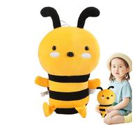 Genérico Bee Doll Pendants en miel doux Stuffed 20 x 10 cm | Bee Cuddly Toy Decoration Pendants for Backpacks and Keychains | Stuffed Honeybee Doll Toy For Pretend Play Kids and Children