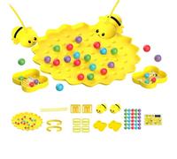 Genérico Bee Pearl-Gathering Adventure Jeu de société éducatif et magnétique pour Jouet interactif pour Parents et