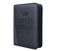Genérico Bible de poche RV 1960 Housse renforcée. Fermeture éclair. Taille portable