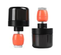 Generico Bike Handlebar End Cap Light | PC & Aluminum, 15-23mm Fit, 32g | Waterproof Night Riding Safety Blinker For Mountain Bike, Road B́ike | Cycling Accessory 2 Pack