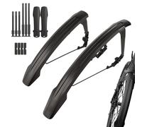 Generico Bike Mud Guard Cycling Mud FlapFender Set réglable Clip On Design, Quick Release Wheel Splash Guard, Bicycle MudProtector Kit for Mountain Road Cycling Commuting Recreational Biking