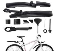 Generico Bike Mudguards - Élastomère thermoplastique pour 26/27,5/29 Pouces | Vélo avec Installation Rapide, Voyage, Aventures de Tour - et Arrière | Pour la Conduite