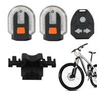 Genérico Bike Tail Light - 7 pouces | USB Rechargeable Bicycle Rear Light - Turn Signals Horn Indicator LED Safety Ligt for Cycling Night Riding Urban Road Use