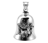 Genérico Biker Bell-Motorcycles, Motorcycle Pastry Bell | tout en conduisant une moto, porte-clés accessoires de moto cloches fantôme pour anniversaire, Noël