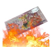 Genérico Billets en papier pour esprits - 5 millions d'euros Billets du monde souterrain - 500 feuilles de monnaie simulées pour offrandes brûlées rituelles attirent et prospérité