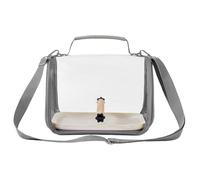 Generico Bird Carrier Travel Cage - Polyester PP 26 x 19 x 19,5 cm | Breathable Pet Bird Carrier with Perch | Outdoor Small Animal Travel Case for Parrots Canaries Finches And Indoor Outdoor Transport