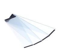 Generico Bird Eighder Baffle - Set de Splash Guard Externe de 4, Catcher Alimentation, Barrière Bouclier Écureuil, Couvercle de Protection | pour aviaire pour alimentations carrées Jardin uccell