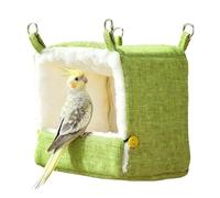 Generico Bird Nest - Cotton Velvet | Bird House | Cotton Heated Hut | Bed for Conure,Lovebirds, Hamster,Cockatoo, Finch,Home,Balcony, Garden,Indoor,Outdoor,Yard.