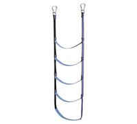 Generico Boarding Rope Ladder - Nylon Webbing + Stainless Steel 156x40cm | 5-Step RV Climbing Ladder, Heavy-Duty Quick-Release Kayak Accessory | Multifunctional Outdoor Gear for Yacht, Marine