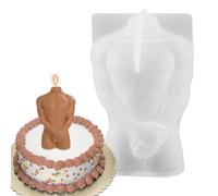 Generico Body Candle Mold - Candle Body Mold | Bôdy Shape CandleMolds | BodyMolds for Candles Making | Women Candles Môld | Female CandleMolds | BodyMolds for Candlê | Female Male Silicone Moulds