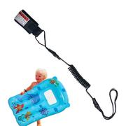 Generico Bodyboard Leash - Spiral Strap, Wrist Strap | Tear-Resistant Fastening Rope | Adjustable Fastener, Flexible for Wave Riding And Safe Surfing in Open Water Surfaces