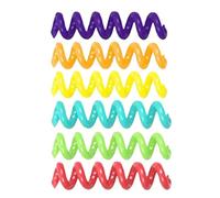 Generico BOIRE LES COMPITEURS DE BEGGIO DE VINITÉ CHIRMATION,6x ensembles d'identificateur de vin - Décorations de boissons en silicone vibrantes pour cocktails, champagne, mariage, plage