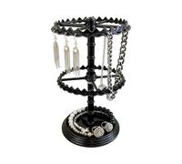 Generico Boîte à bijoux, présentoir à bijoux, porte-boucles d'oreilles, organisateur, pour salle de bain, chambre d'Halloween, commode pour femme