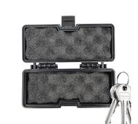 Generico Boîte à clés pour voiture - Couvercle de clé magnétisé étanche Caché Boîte à Clés | Pour Extérieur Montage Au Sol Cassette