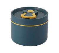 Generico Boîte à lunch en acier inoxydable - Conteneur isolé à double couche, organisateur de préparations de repas | boîte de stockage de nourriture portable longue pour fruits, salade