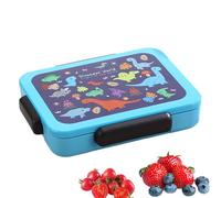 Generico Boîte à lunch Pour Petits Pour La maternelle,Conteneur à Snack 5 compartiments | Étanche pour la mer Été Voyage Voyage Long Sport Travail Pique-nique Plage