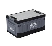 Generico Boîte de rangement pour coffre, organisateur de camping coffre, rangement multifonction pliable 60 litres automobile voyage sur route outils Abb