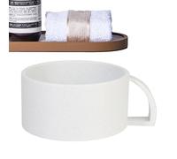 Genérico Bol à savon à raser - Tasse en mousse nettoyante avec large tasse pour rasage - Pour hommes, père, mari, papa, petit ami,