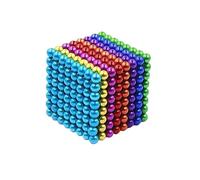 Genérico Bolitas Magneticas Juego de Bloques de construcción 3D de Puzzle 512PCS 2026