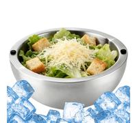 Generico Bols en acier inoxydable pour mélanger, terrine isolée lavable au lave-vaisselle, isolé à double paroi, pour sauce guacamole assaisonnements sauces salade aliments chauds et froids apéritif