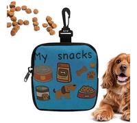 Genérico Bonbons pour chiens, sac banane portable de rangement pour animaux de compagnie | Récompenses pour promenade en extérieur, camping et voyage pour chiens moyens et grands