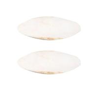 Generico Bone of Sepia - 2 pièces Turtle Bone - Parakeet Beak Minking Stone 5.9-7.8 in pour Cockatiel Canary Reptile Lovebird Pappagal