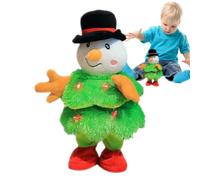 Genérico Bonhomme de Neige Dansant, Peluche de Noël Qui Chante et Danse - Interactive avec Musique et lumières pour Maison, Chambre, Salon - Décoration d'intérieur de Voiture, Appartement hôtel