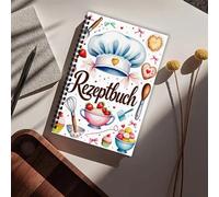 Genérico Book Binder, Kitchen Cooking Journal, 8,27 x 5,83 pouces, Meal Planner, Food Organizer Notebook, Diet and Baking Tracker for Kitchen, Meals, Salad, Dinner, Dessert, Holiday, Office, Home