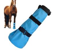 Generico Bottes pour sabots de cheval - Seau à tremper, support de roulement en Eva | de sacs de traitement réglables de qualité unique, pour écurie, pâturage, Ranch, Soins