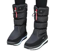 Generico Bottines mi-mollet isolées imperméables, bottes de neige pour femmes | Chaussures d'hiver pour femmes - Bottines d'extérieur imperméables, bottines courtes pour femmes pour femmes, grand-mère