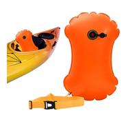 Generico Bouée de natation professionnelle en eau libre - Flotteur de sécurité haute visibilité et sac étanche | Flotteur pour triathlètes et nageurs à distance | Design aérodynamique