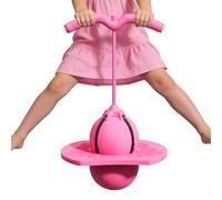 Generico Boule de Sauterelle, Jouet à Sauter avec Pompe et poignée, Balle élastique pour, Exercice Jeu d'équilibre de Saut d'entraînement