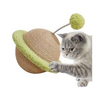 Genérico Boule griffoir en sisal pour chats | Jouet grattoir avec boule attrayante, activité de chasse pour chatons, affûtage des ongles, protection des meubles, divertissement autonome