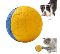 Generico Boule interactive pour chiens - Jeu automatique en mouvement pour la dentition, boule pour chiens qui bouge | pour animaux mordants, chats, chiots, maison, intérieur, extérieur, anniversaire