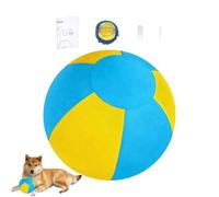Generico Boule pour chiens de travail, boule interactive qui se déplace | 20,5 x 13 x 13 cm Grand pour chiens, pour l'extérieur, piscine, élever du stress, ennui et enrichissement
