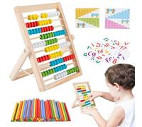 Genérico Boulier pour | Jeu éducatif d'apprentissage des mathématiques - Jeu d'apprentissage des additions et des restes - pour d'âge préscolaire à la maison ou en classe