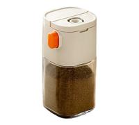 Generico Bouteille à épices | Bouteille distributeur quantitatif, porte-sel et poivre avec double bec | Pour poivre, extrait de vanille, sucre en poudre, cuisine, garde-manger, placard, camping