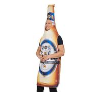 Genérico Bouteille de bière - Costume de cosplay de jeu de rôle, large gamme d'applications : ensemble de costumes pour festivals créatifs pour fêtes, événements, conviction