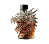 Genérico Bouteille de whisky Décanteur Dragon | Récipient de liqueur à collectionner pour dégustation à la maison, collectionneur rouge, événements de célibataire, mariages et fête des pères