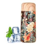 Generico Bouteilles thermiques | Thermique sous vide avec couvercle - Portable léger anti-goutte pour randonnée, cyclisme, école et pique-nique - Idéal pour les adolescents et les adultes