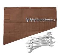Generico Bouton De Support Pour - 24x19in Pratique Organisateur De Clés Roll Up | Contrôle Wrap Canvas Pour Organisateur De Ensemble D'outils | Taste Roll -Up Cash | Bag 'organisation A Criches