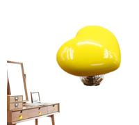 Generico Boutons de tiroir en céramique | Cute Love Heart Shape Crezer tirent des poignées, de délicieux boutons pour meubles décoratifs meubles en céramique amour pour le cœur.