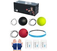Genérico Boxing Reflex Ball - Équipement de Boxe pour | Box Ball Game, Portable BoxingReflex Training-Fight Speed Equipment, Punching for Reaction Speed and Hand Eye Coordination Training