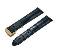 Generico Bracelet de montre à boucle déployante - Cuir de veau premium pour collections de montres emblématiques, 19mm, Acétate, Aucune pierre précieuse.